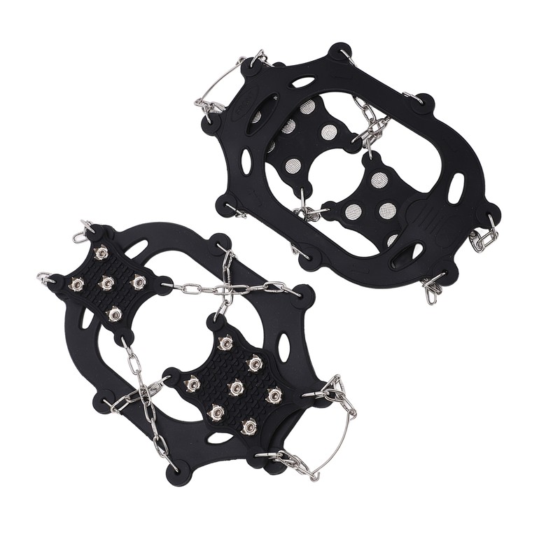 2pcs/set 12 Tooth Crampons Shoe Cover Rust Resistance Durable Outdoor