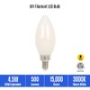 Westinghouse Lighting 5329020 4.5 Watt (60 Watt Equivalent) B11 Dimmable