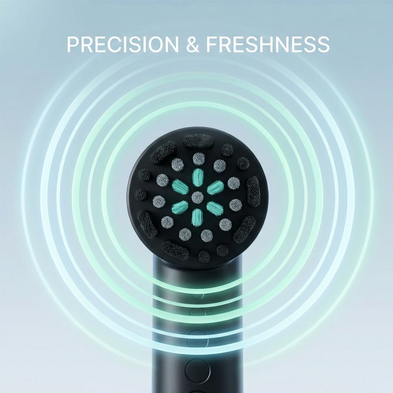 Toothbrush Replacement Heads Fit for Quip 360 Oscillating Toothbrush