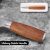 SHI BA ZI ZUO 8-inch Professional Cleaver - Stainless Steel
