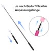 Pack of 2 Telescopic Pointing Stick, Extendable Hand Pointer, Finger