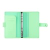 Filofax Saffiano Organizer, Personal Compact Size, Neo Mint - Cross-Grain,