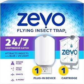 Zevo Flying Insect Trap & Cartridge