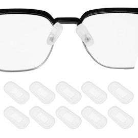 5 Pairs of Silicone Eyeglasses Nose Pads, Nose Pads for Eyeglasses, Soft and Anti-Slip Nosepads for Eye Glasses for Repair Glasses