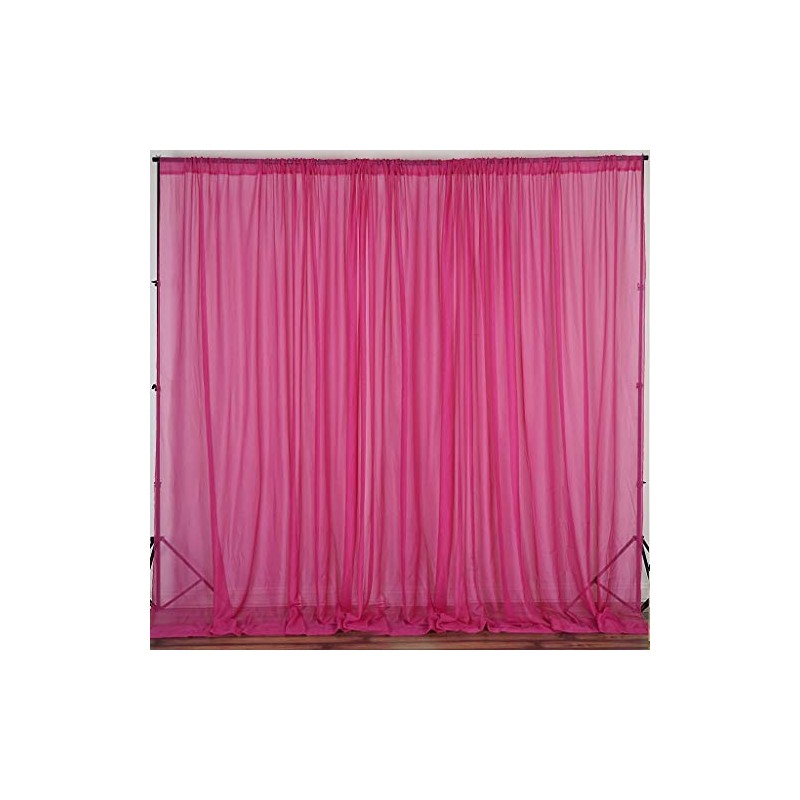 New Creations Fabric & Foam Inc, Polyester See Through Chiffon