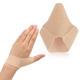 Thumb Support Brace Elastic Support Thumb Arthritis Brace Elastic Thumb Support Brace Thumb Compression Arthritis Gloves for Joint Pain Tendonitis Sprains (M)