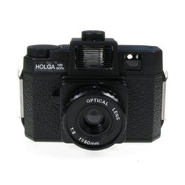 Holga Camera 120GCFN (120 GCFN) (Glass Lens / Multicolour Flash)