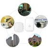SHINEOFI 1Set Wireless USB Doorbell Intelligent Door Chime with Melodies