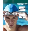 Vorshape Swim Goggles Pack of 2 Swimming Goggle No Leaking