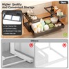Buwico Expandable under cabinet organizer, 2-Tier under sink organizer with