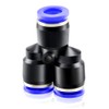 TAILONZ PNEUMATIC 4 mm OD Y Spliter Plastic Push to
