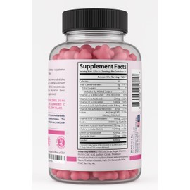 NutriLife Advanced Hair, Skin & Nails Gummies – Biotin with Vitamin C & E – Vegan Beauty Support – Promotes Hair Growth, Strong Nails & Radiant Skin – Non-GMO, Gluten-Free, Made in USA