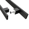 BARNSMITH 36" Barn Door Push Pull Handle,Heavy Duty Grade-304 Stainless