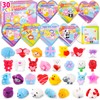 LATEEFAH LATEEFAH 30 PCS Valentines Cards Mochi Squishy Toys Party