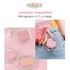 ETUDE Heart Pop Duo Blush, Milky Pink Cheek Colors, Natural
