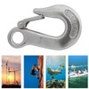 Durable Stainless Steel Clevis Slip Hook with Safety Latch Rowing
