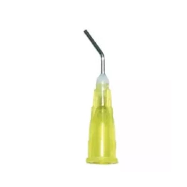 Pac-Dent Disposable Pre-Bent 20 gauge Needle Tips with blunt-end, flow-sealant