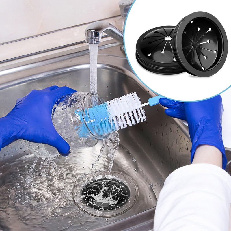 6 PCS Garbage Disposal Splash Guard, Garbage Disposal Cover, 3