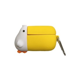 Case Compatible with Airpods 4, Cute Kawaii Cartoon Bird Design Soft Silicone Wireless Earphone Shockproof Skin, Kids Boys Girls Creative Earbuds Protector