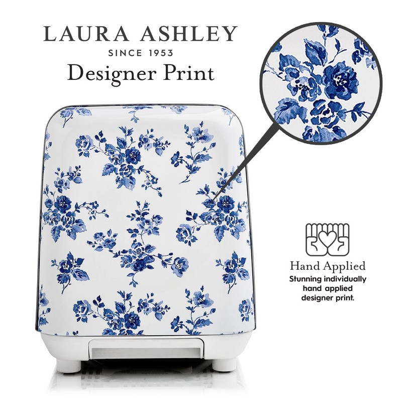 VQ Laura Ashley China Rose Stainless Steel 2 Slice Toaster