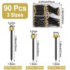 MAPVOLUT 90PCS Picture Hanging Nails, 3 Sizes Wall Decorative Nails