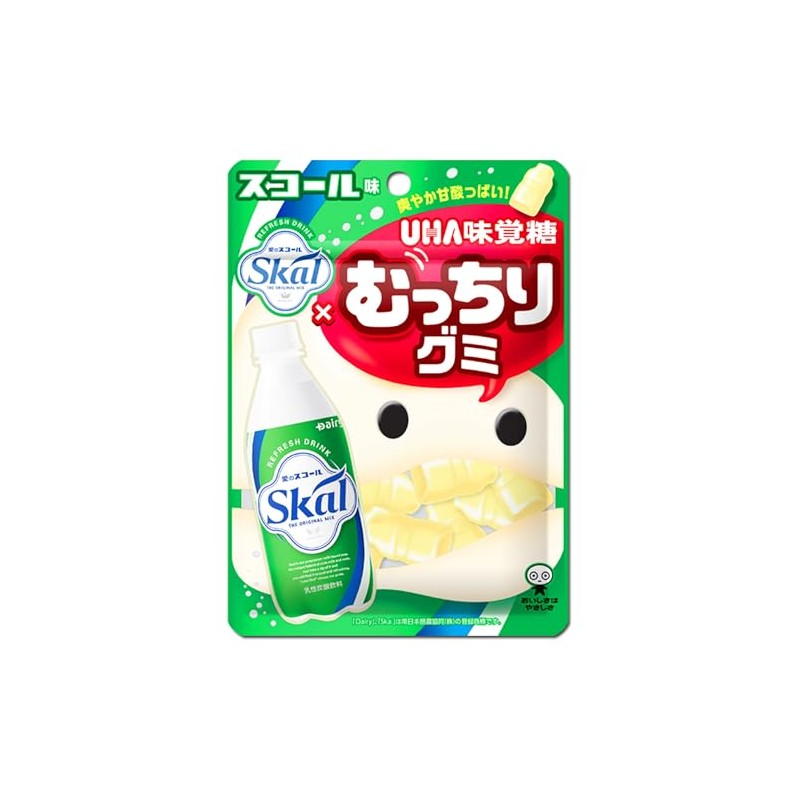 UHA Mikakuto Plump Gummy Squall, 2.2 oz (64 g) x