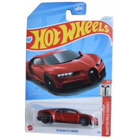Hot Wheels '16 Bugatti Chiron, Quarter Mile Heroes 2/5 [red] 201/250