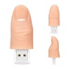 BORLTER CLAMP 32GB USB Flash Drive Cute Finger Shape Flash