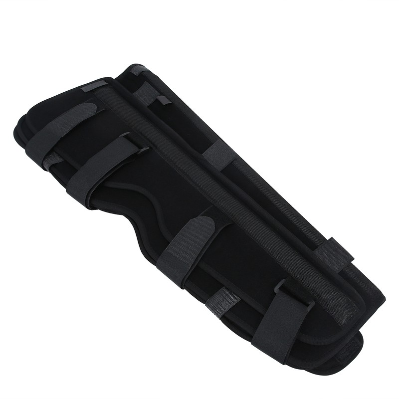 Knee Brace Adjustable Postoperation Fracture Sprain Knee Splint Immobilizer SupportL