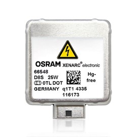 DAMA Automotive Lighting OEM D8S Original Xenarc Xenon HID Headlight Bulb 66548 42V 25W PK32d-1 4500K | Pack of 1