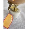 Globe NWT Glass Globe On Marble Alabaster Stand Mirrored Gold