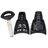 4-button car key for Saab 9-3 93 2003-2007 with logo
