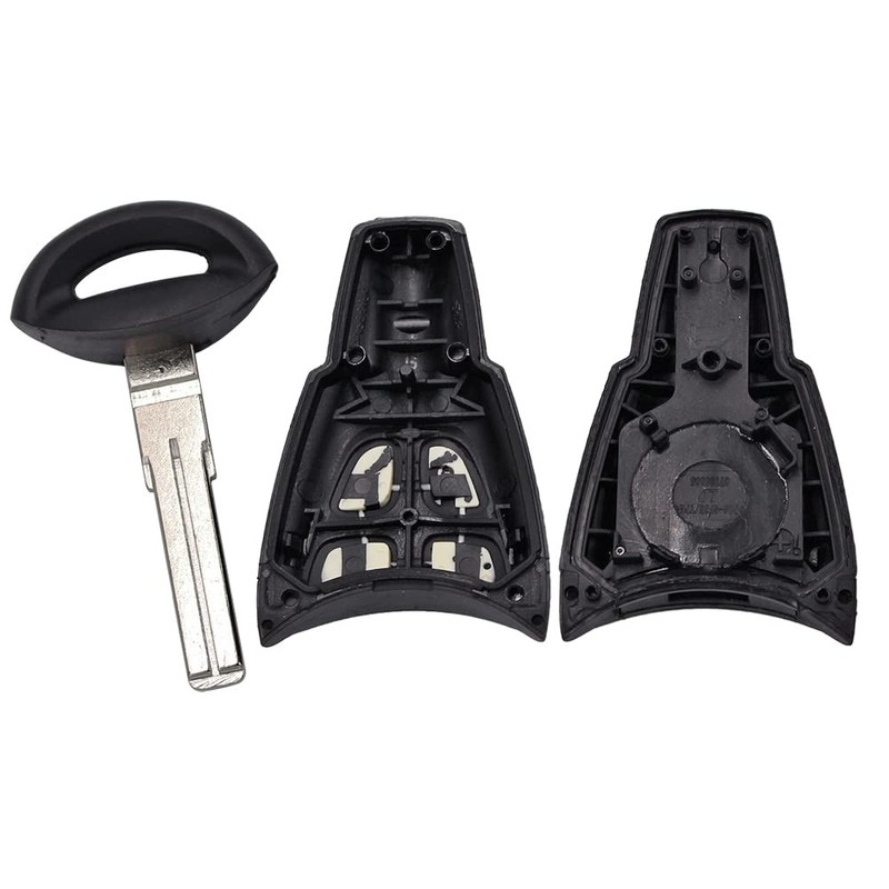 4-button car key for Saab 9-3 93 2003-2007 with logo