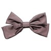 Shiny Hair Clip Bow Large Bronze