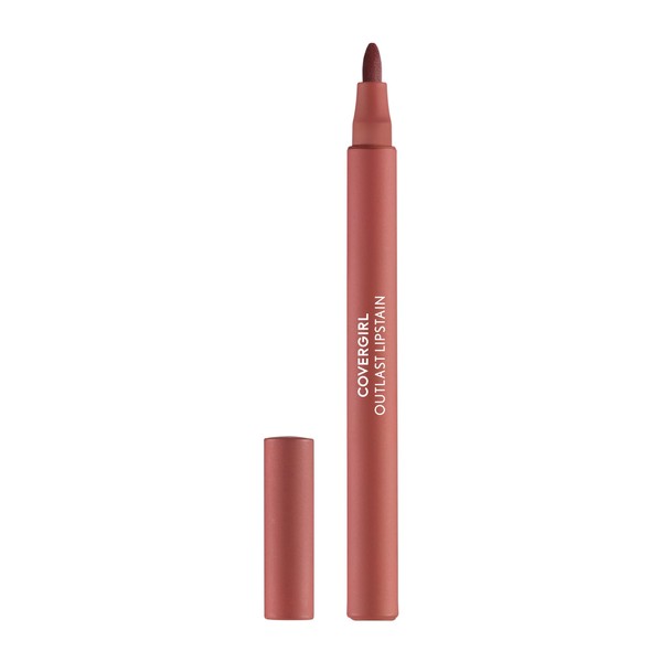 COVERGIRL Outlast, 65 Natural Blush, Lipstain, Smooth Application, Precise Pen-Like