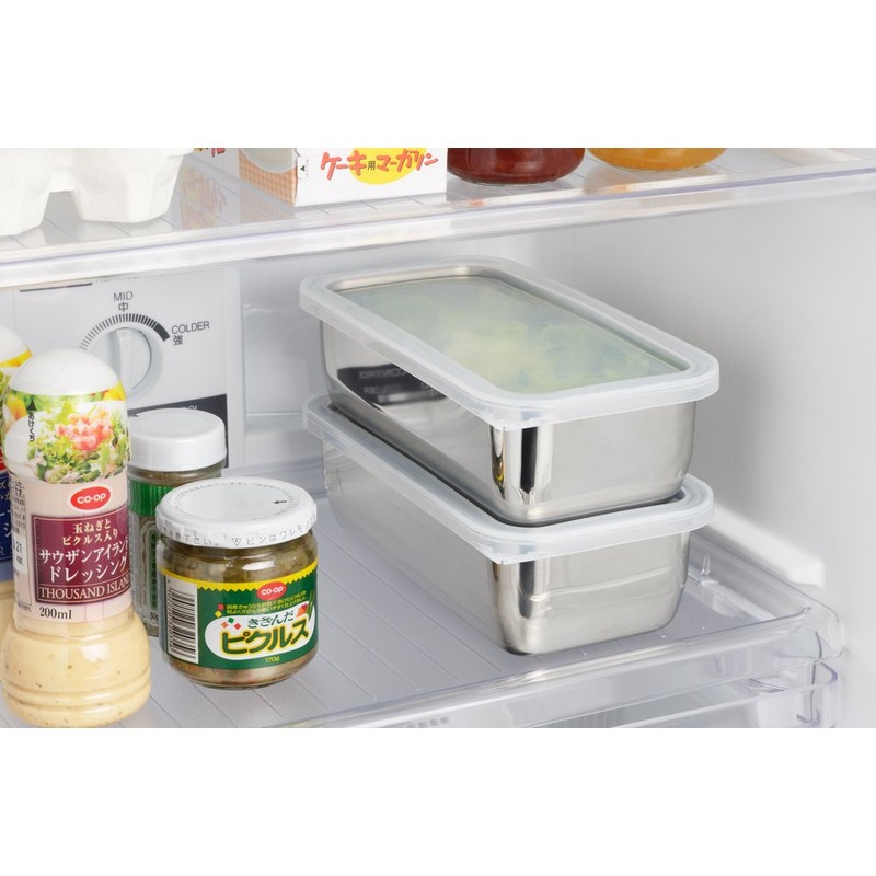 Stainless Steel Storage Container with Lid Slim, 2-Pack 1214841