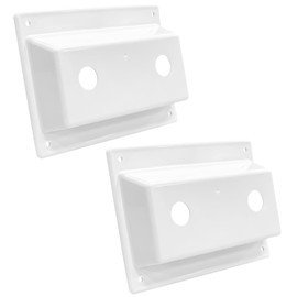 Faucet Bezel Stand Off Faucet Cover fits for RV Caravans Shower Plate Replacement Part (2 Pack)