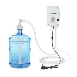 TDR Jacky Bottle Water Dispenser Pump 110V 40psi 1 GPM for Home/Office Kitchen Refrigerator Coffee Maker for 3 or 5 Gal Water Bottle Single Inlet (Bottle Not Included)