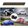 ZKFAR Pack-4 Skull Car Wheel Tire Valve Stem Caps, Anti-Theft