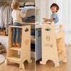 Chao KWORLDS Toddler Standing Tower, Montessori Kitchen Stool Helper for