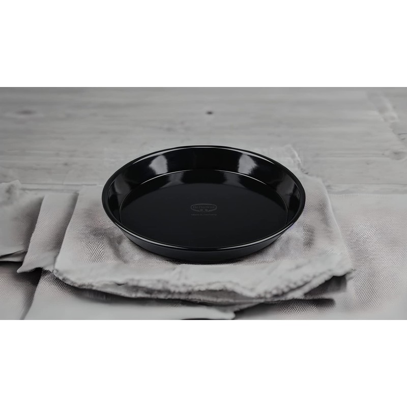 Dr.Oetker Pizza-/ Baking Tray Tradition Ø20 cm in Black, Steel