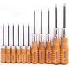 Grace USA Star Screwdriver Set, 11 Sizes, Torx Head, Steel