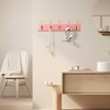 JYL HOME Wall Mount Bamboo Coat Rack, 17 Inch 5