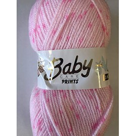 Woolcraft Baby Care Prints DK Knitting Wool/Yarn 100g - 642 Cinderella