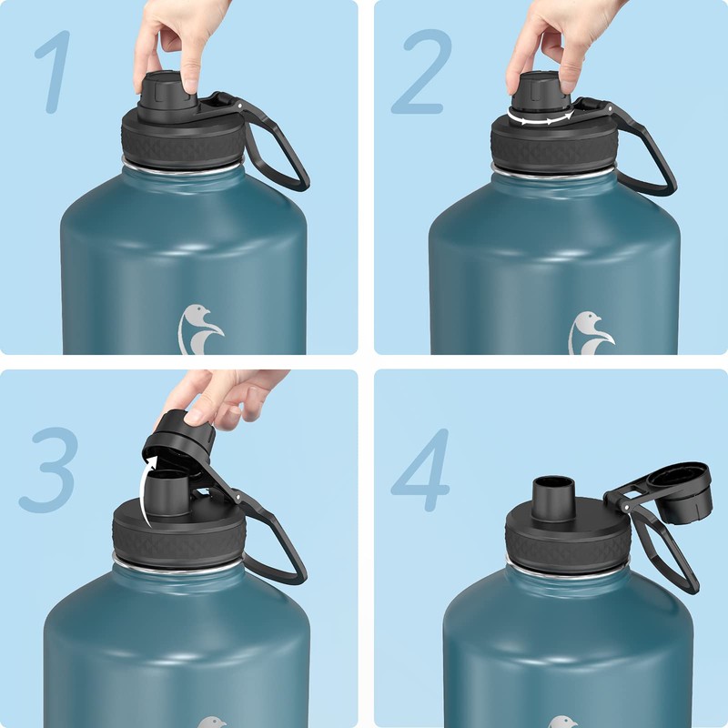 Spout Lid Replacement for 40oz, 64oz, 87oz & 128oz Coolflask