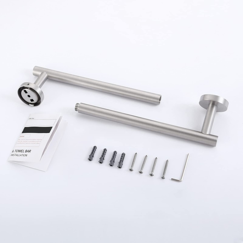 KES SUS304 A2000S50B-2 Towel Rail Stainless Steel 50 cm Wall