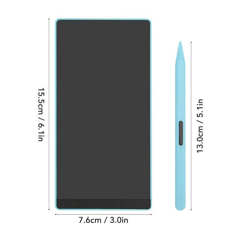 LCD Writing Tablet 6.5 Inch Erasable Reusable Educational Learning Toy