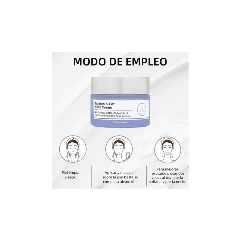 Ab Crema Reafirmante For El Cuello, Crema For Tensar Y