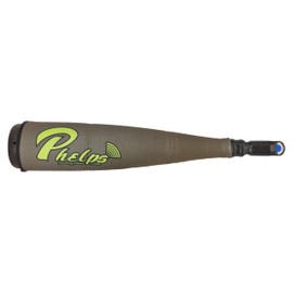 Phelps Game Calls Metal Bugle Tube - Aluminum Elk Bugling System with Dual Mouthpieces for Loud Crisp Calls and All Skill Levels, Conifer