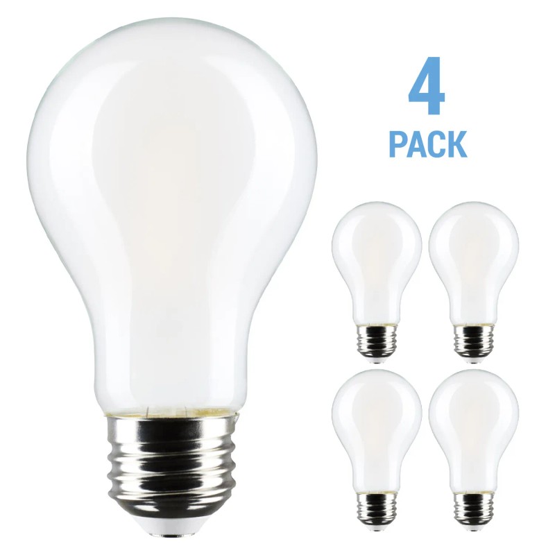 Satco 4 Pack Satco S12466 LED Filament 120V 8W =60W
